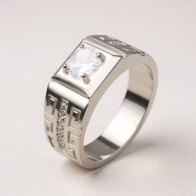 Bague Enygma Argent