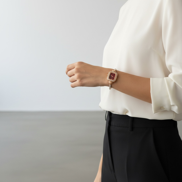 Montre Bracelet Sylura Rouge